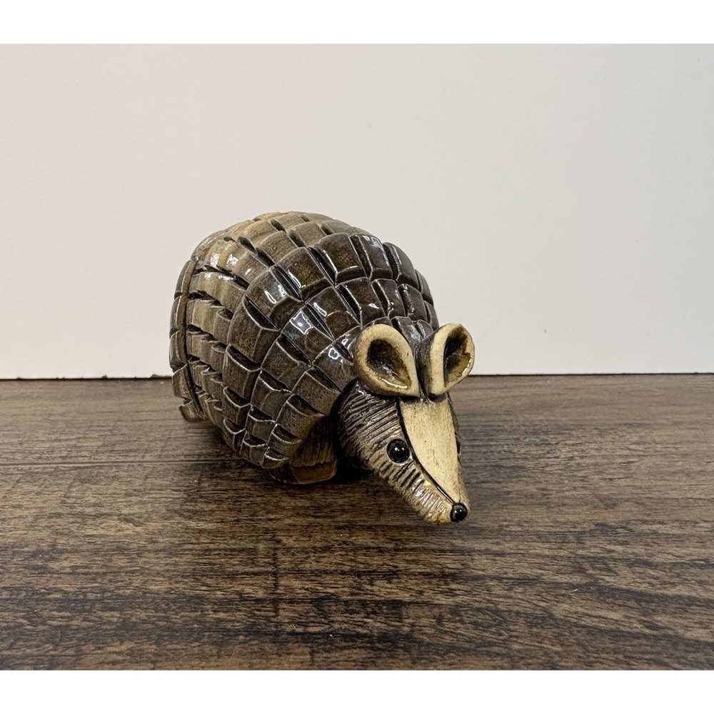 Vintage Resin Armadillo 3.5" Figure Figurine